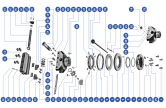 Vhu - Position numers of spare parts